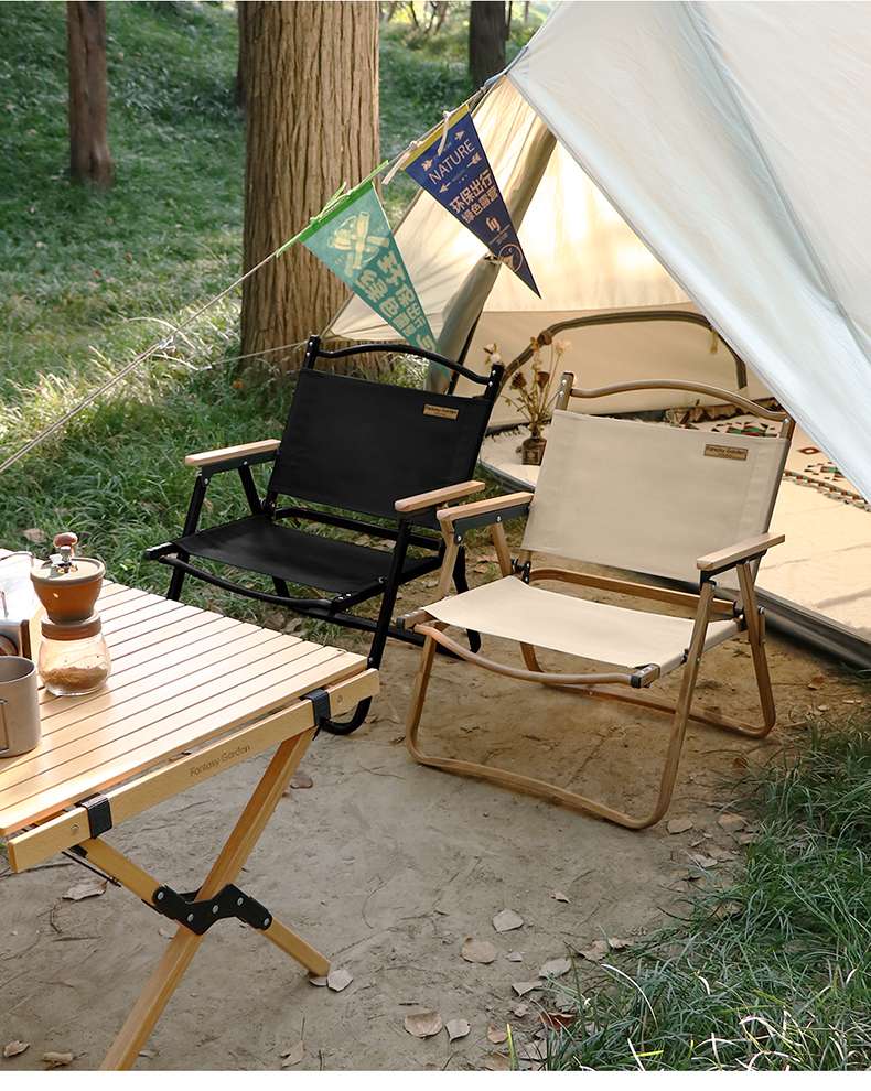 アウトドアチェア 折りたたみ式キャンプ用ローチェア