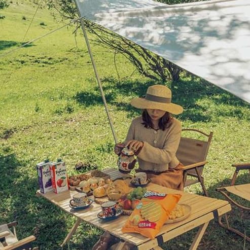 アウトドアチェア 折りたたみ式ウッドフレーム キャンバスチェア