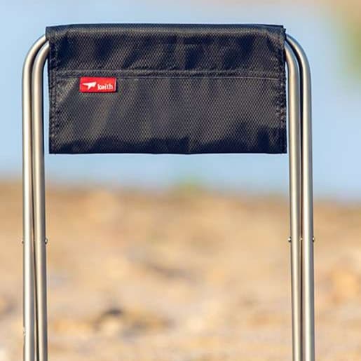 アウトドアチェア 超軽量チタン製折りたたみスツール