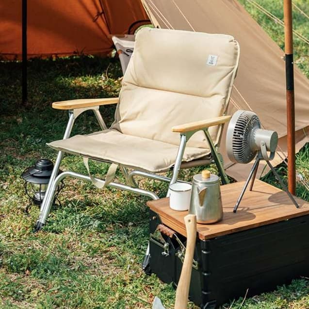 アウトドアチェア 春山折りたたみキャンプチェア