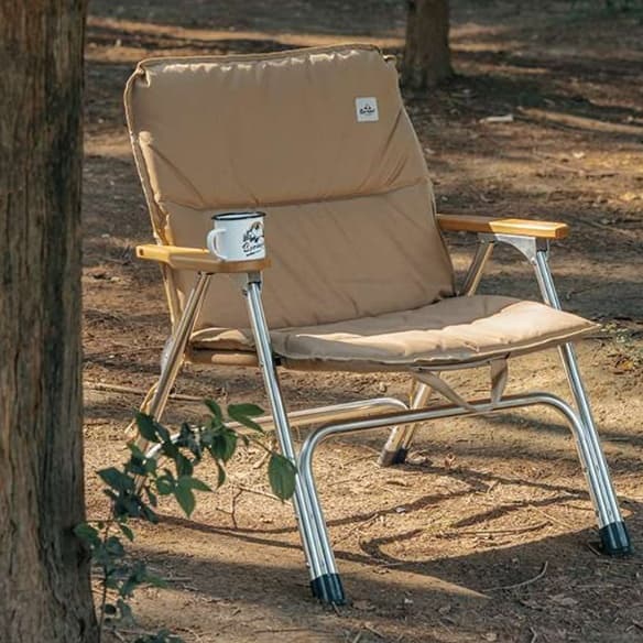 アウトドアチェア 春山折りたたみキャンプチェア