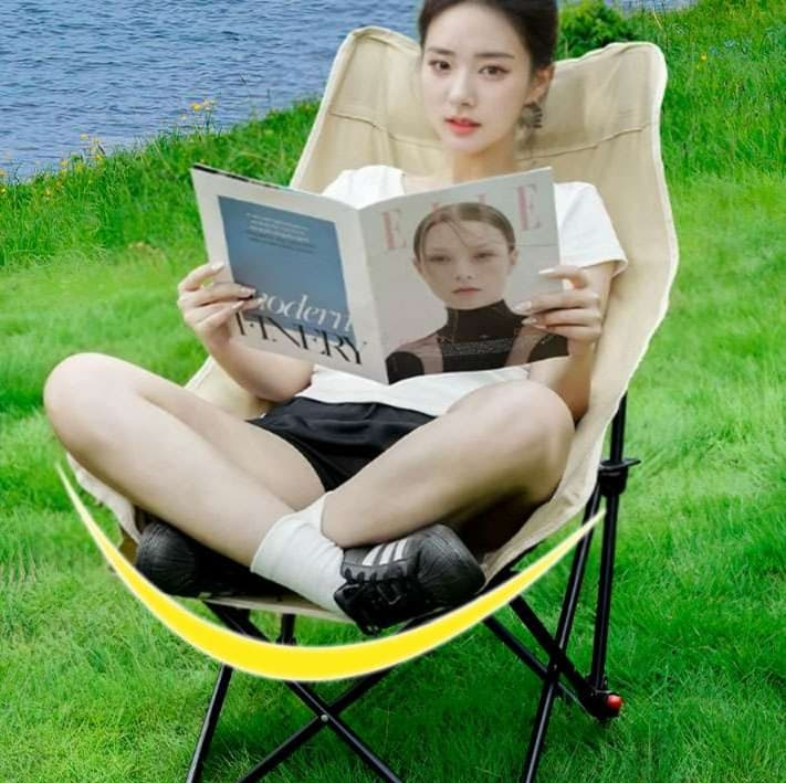 アウトドアチェア リラックス折りたたみキャンプチェア