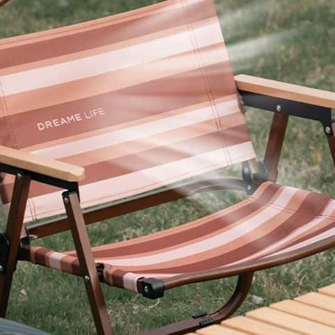 アウトドアチェア 山野の折りたたみキャンプチェア