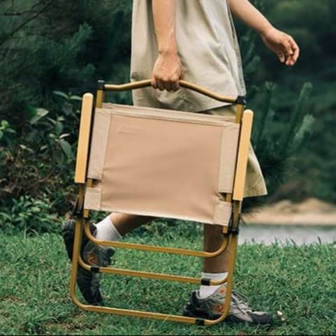 アウトドアチェア 折りたたみ式キャンプ用リラックスチェア