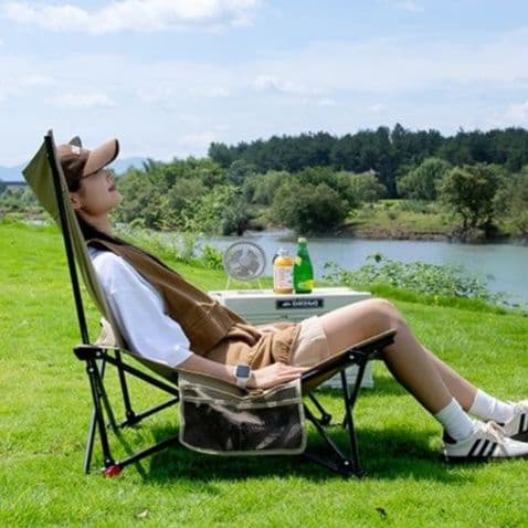 アウトドアチェア 折りたたみ式多機能リラックスチェア