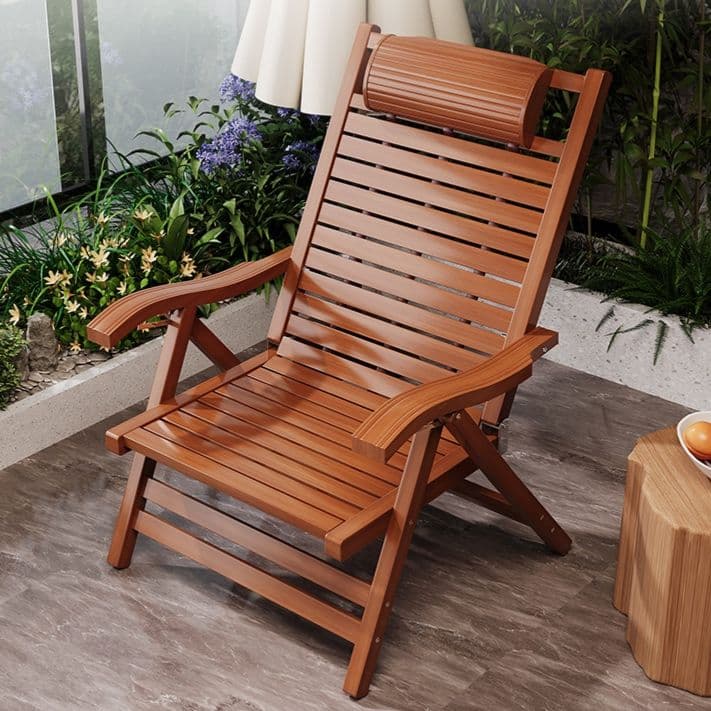 アウトドアチェア くつろぎの折りたたみデッキチェア