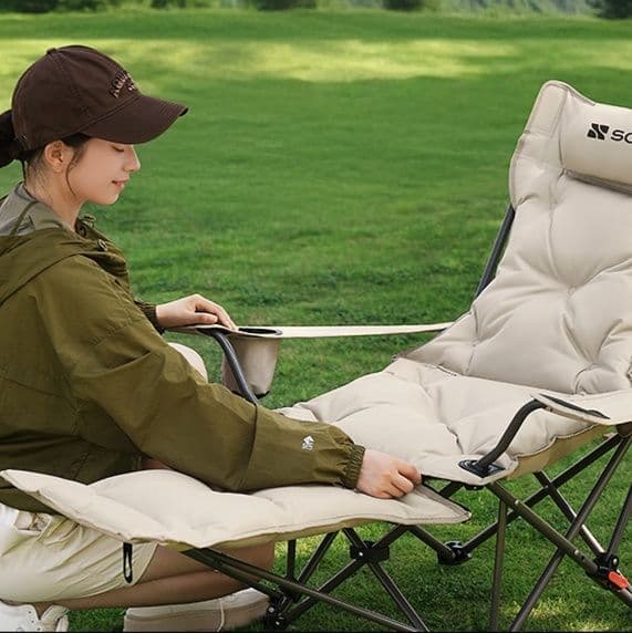 アウトドアチェア 極上くつろぎリクライニングチェア