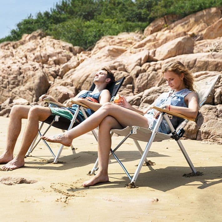 アウトドアチェア リラックス リクライニングチェア