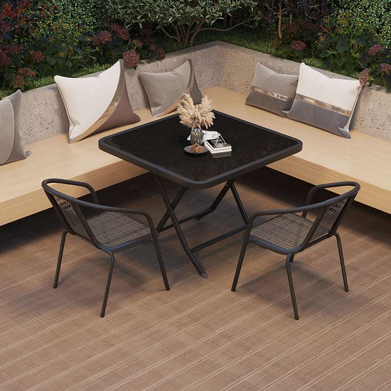 アウトドアチェア 軽量メッシュ編みガーデンチェア