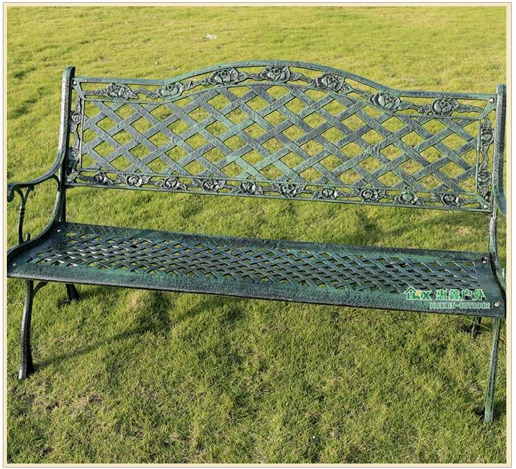 アウトドアチェア 優雅な庭園アイアンベンチ