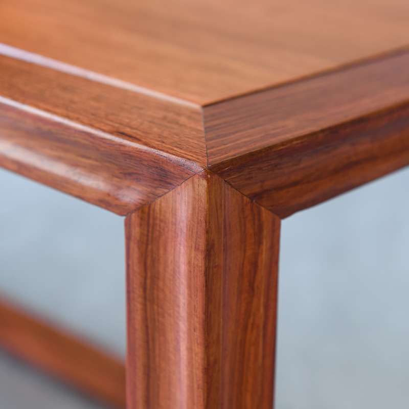 アウトドアチェア 和風モダン 細身フレーム ロングベンチ