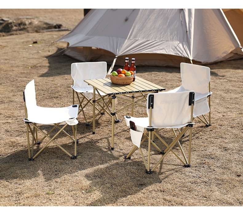 アウトドアチェア 折りたたみ式キャンプチェアセット
