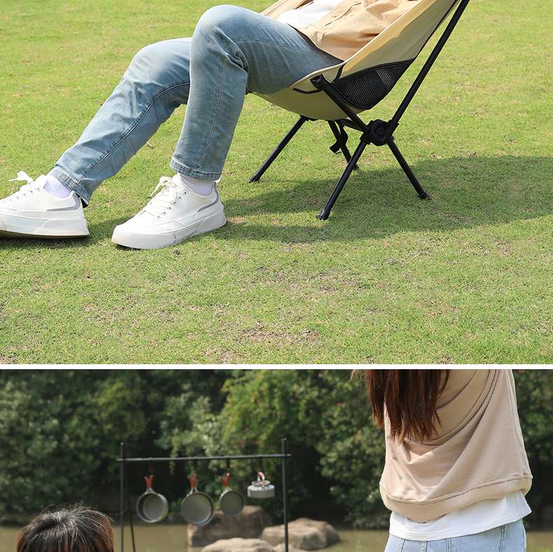 折りたたみ式コンパクトアウトドアチェア