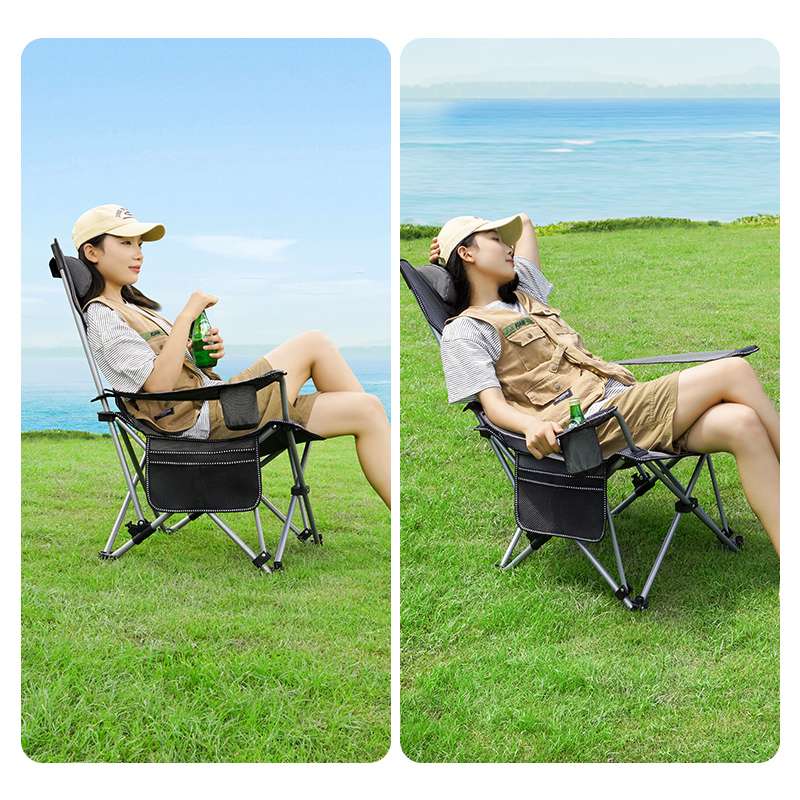 アウトドアチェア リクライニングキャンプチェア