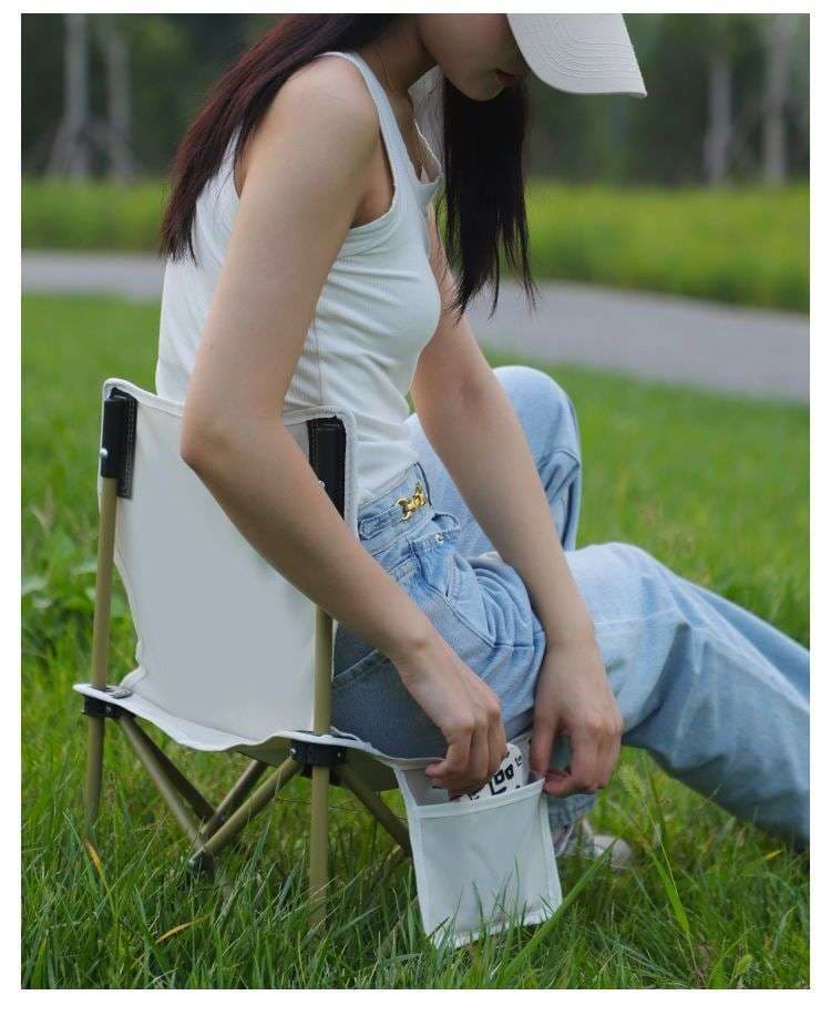 アウトドアチェア コンパクト折りたたみキャンプチェア