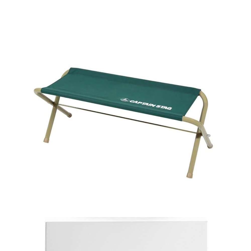 アウトドアチェア キャプテンスタッグ 折りたたみ式ベンチ