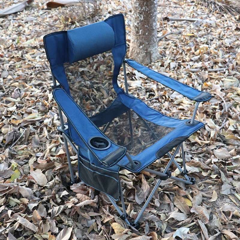 リクライニング式メッシュ アウトドアチェア