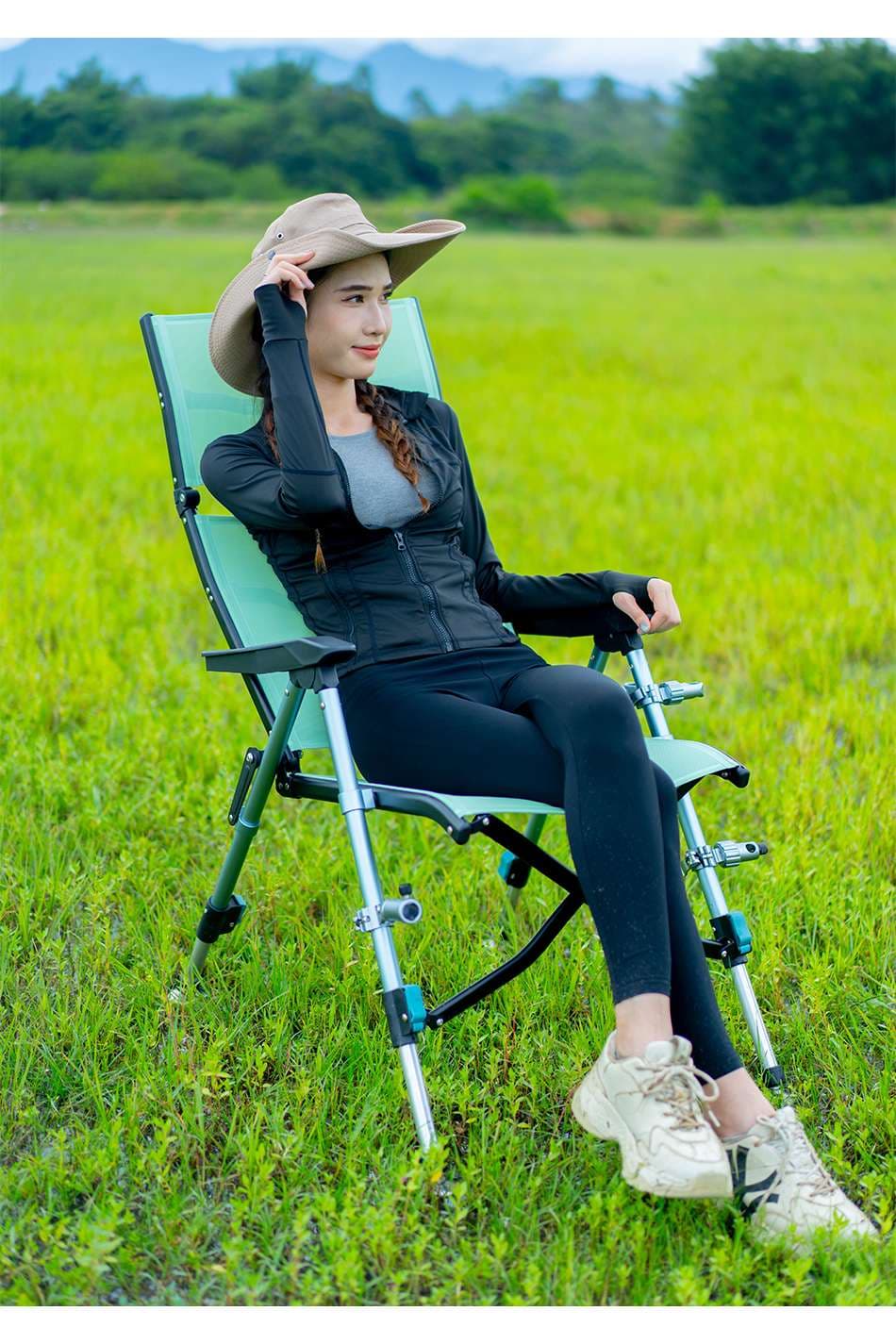 軽量折りたたみアウトドアチェア