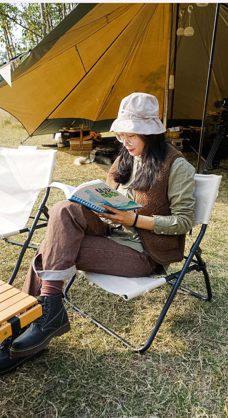 アウトドアチェア コンパクト折りたたみキャンプチェア