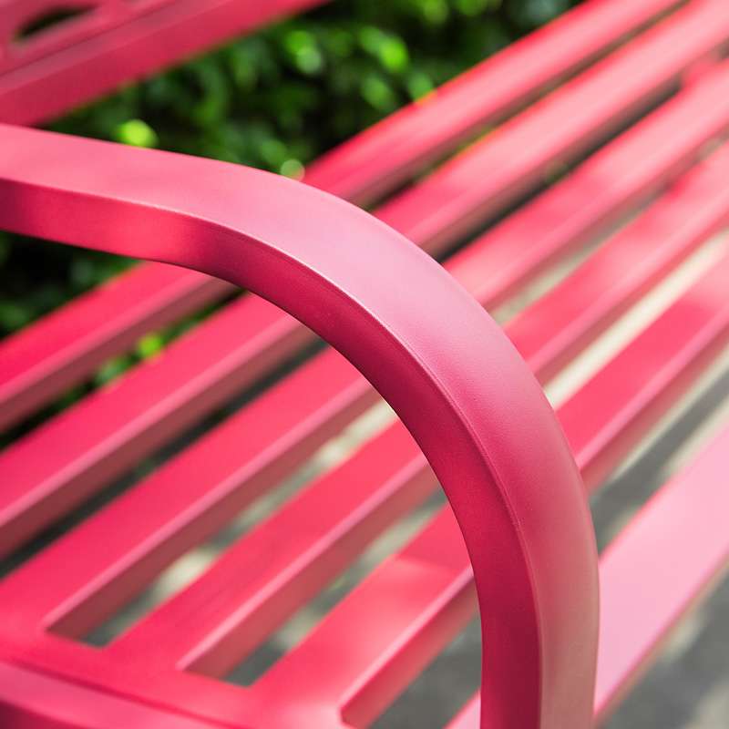 アウトドアチェア 庭園の息吹デザインベンチ