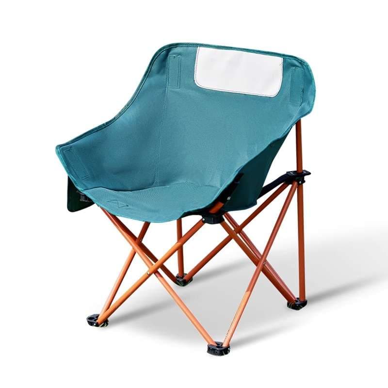 アウトドアチェア サイドポケット付き軽量折りたたみキャンプチェア