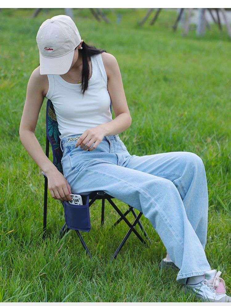 アウトドアチェア コンパクト折りたたみキャンプチェア