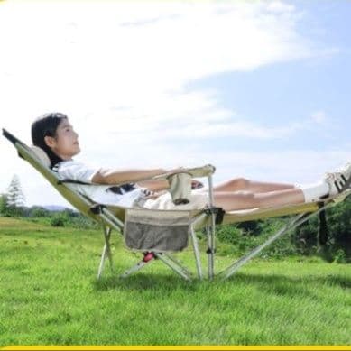アウトドアチェア 多角度調節リクライニングチェア