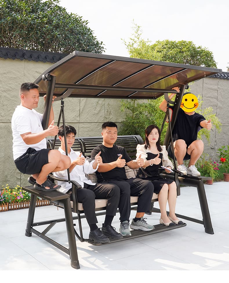 【非表示】アウトドアチェア 庭園式ブランコハンモック
